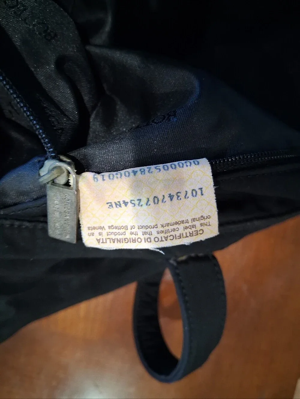 Bottega Veneta Black Nylon Shoulder Tote - Picture 9 of 14